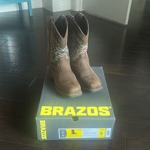 Brazos Women's Brown Heeled Boots